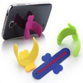 Slap Silicone Touch Phone U Shape Stand